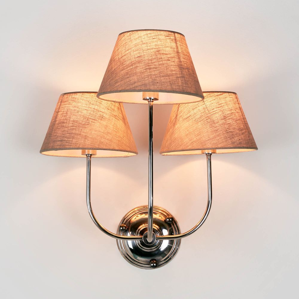 Trilogy Wall Light Base Antique Silver (RRP $528) - Image 3