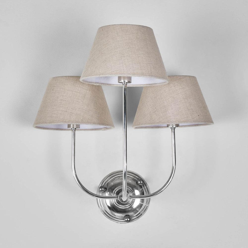 Trilogy Wall Light Base Antique Silver (RRP $528) - Image 2