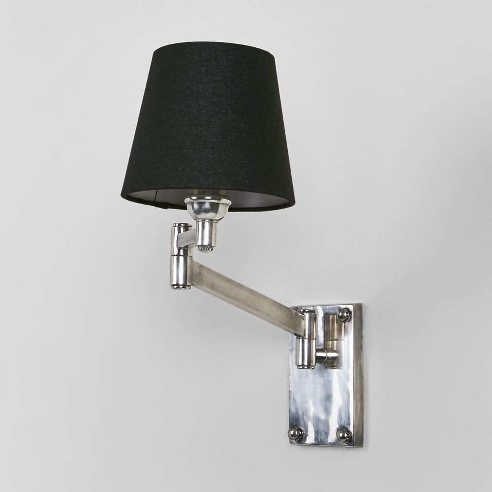 Oscar Wall Light Base Antique Silver (RRP $561) - Image 6