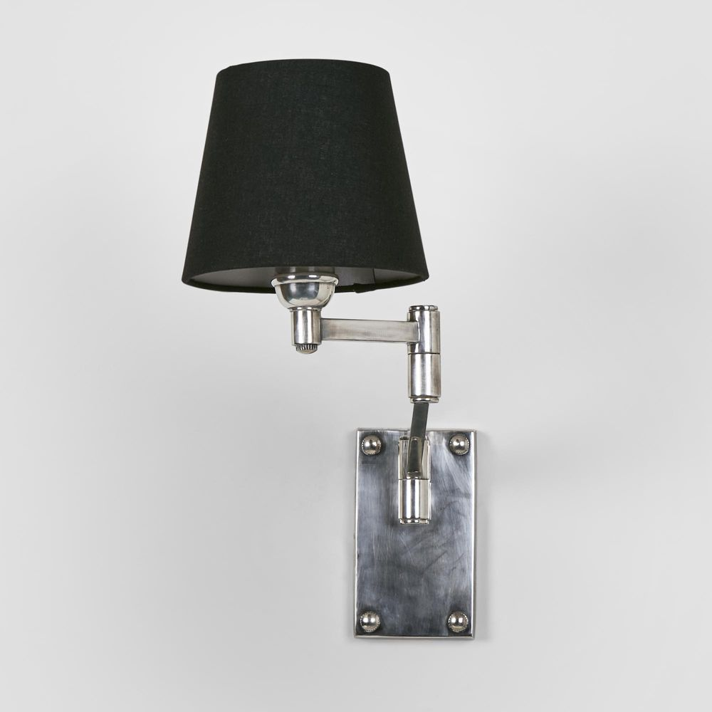 Oscar Wall Light Base Antique Silver (RRP $561) - Image 4
