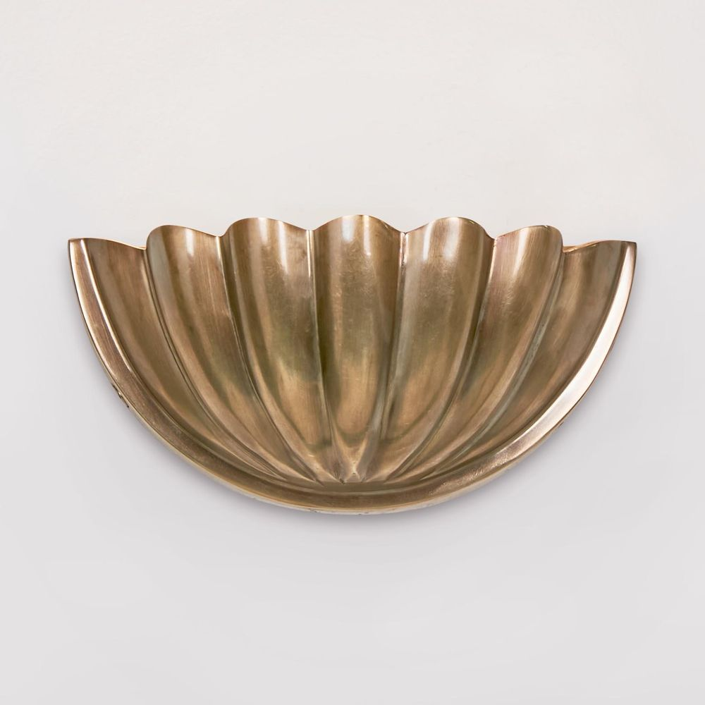 Half Moon Shell Shade Wall Light Small (RRP $275) - Image 3