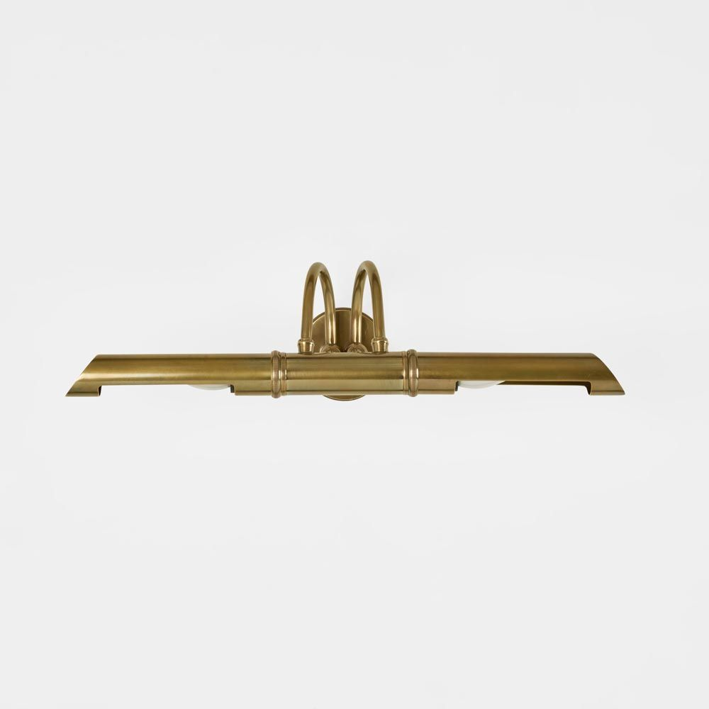 Bankers Wall Light Antique Brass (RRP $825) - Image 3
