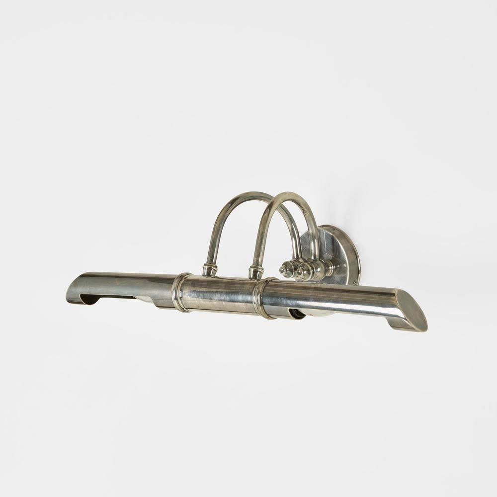 Bankers Wall Light Antique Silver (RRP $825) - Image 5