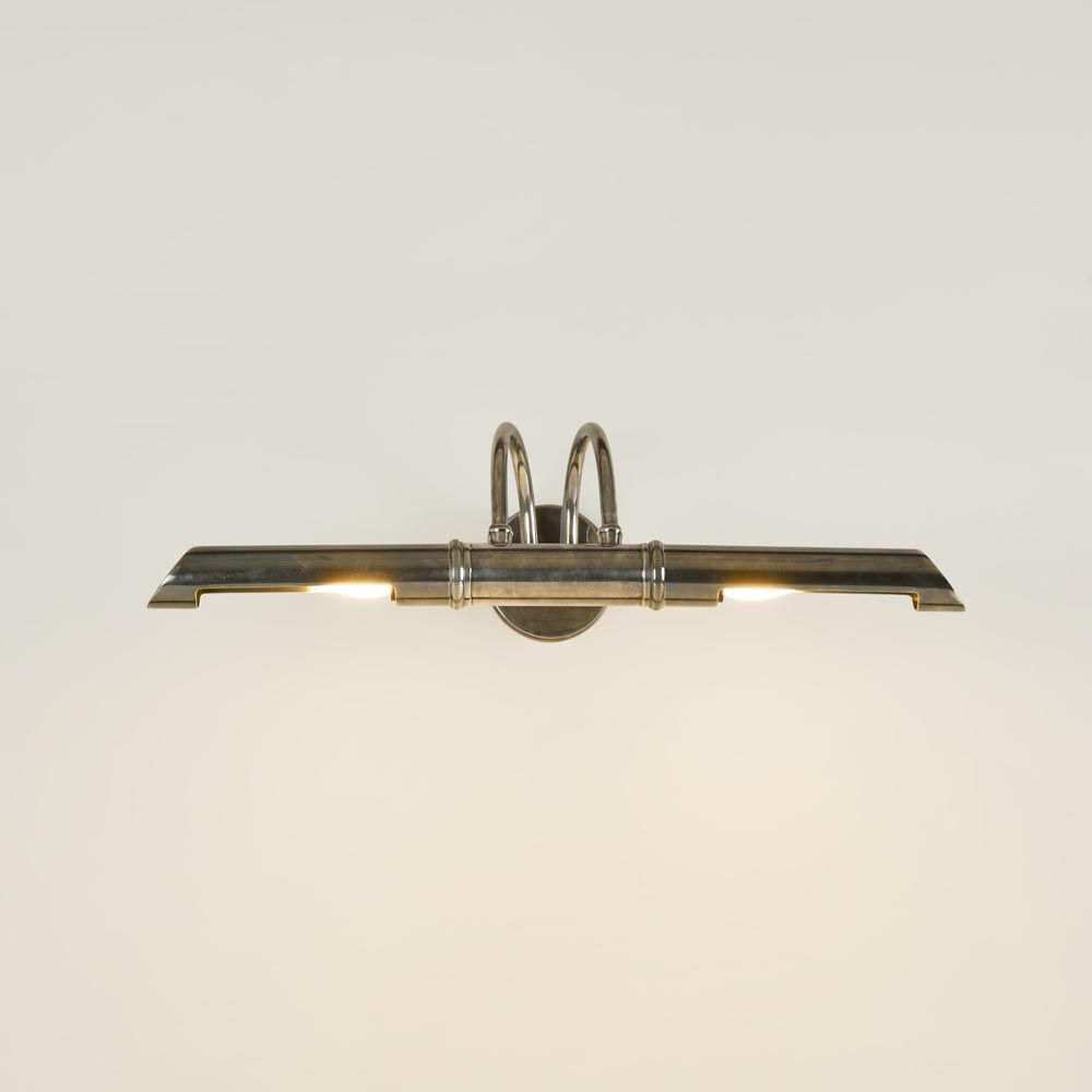 Bankers Wall Light Antique Silver (RRP $825) - Image 4