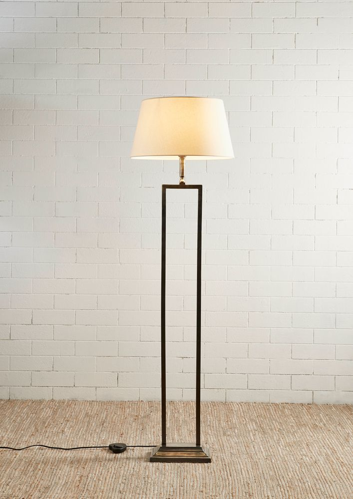Hamilton Floor Lamp Antique Silver (RRP $1089) - Image 2