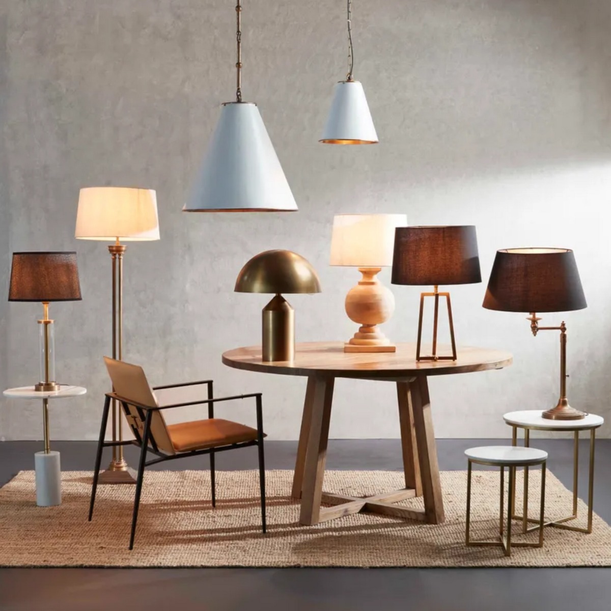 Macleay Swing Arm Table Lamp Base Antique Brass - Base Only (RRP $899) - Image 2