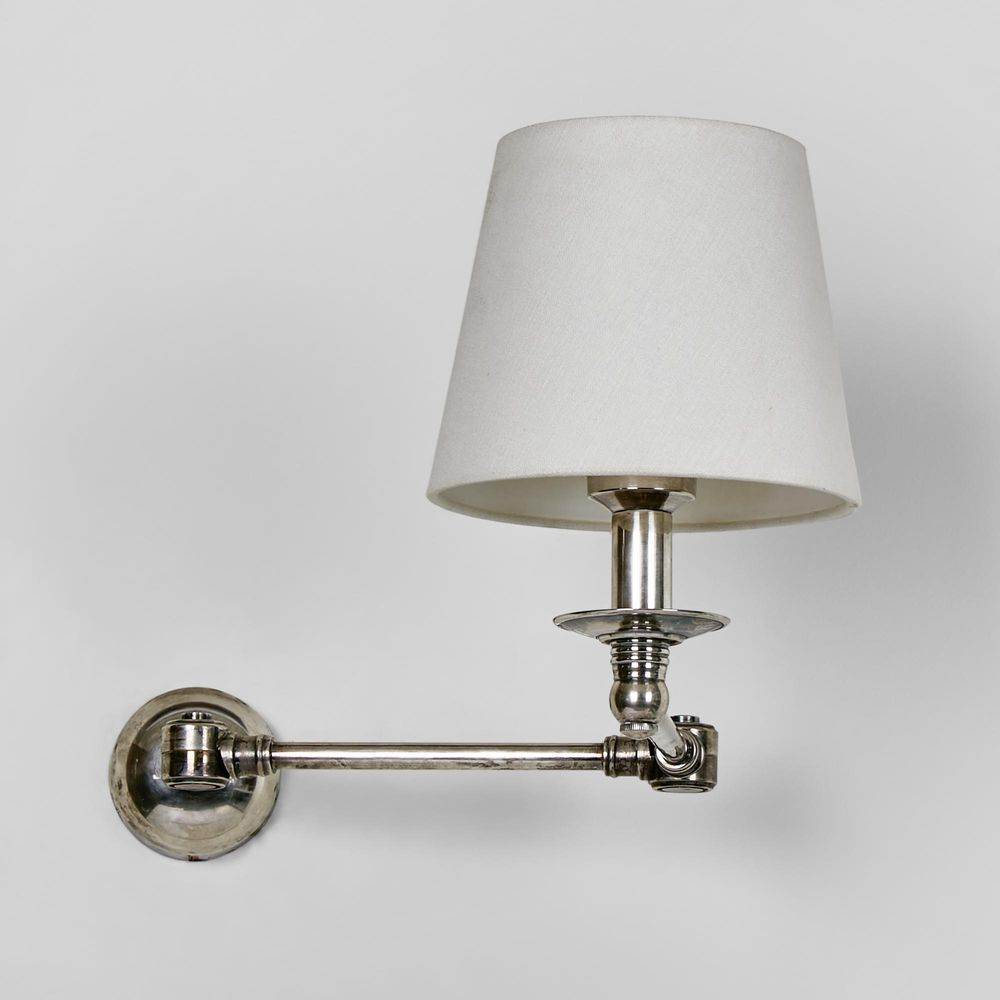 Portland Wall Light Base Silver (RRP $635.80) - Image 2
