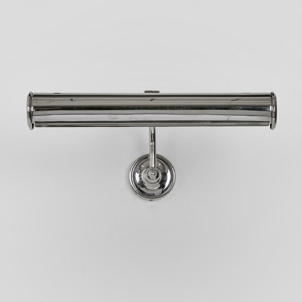 Barclay Wall Light Shiny Nickel (RRP $572) - Image 2