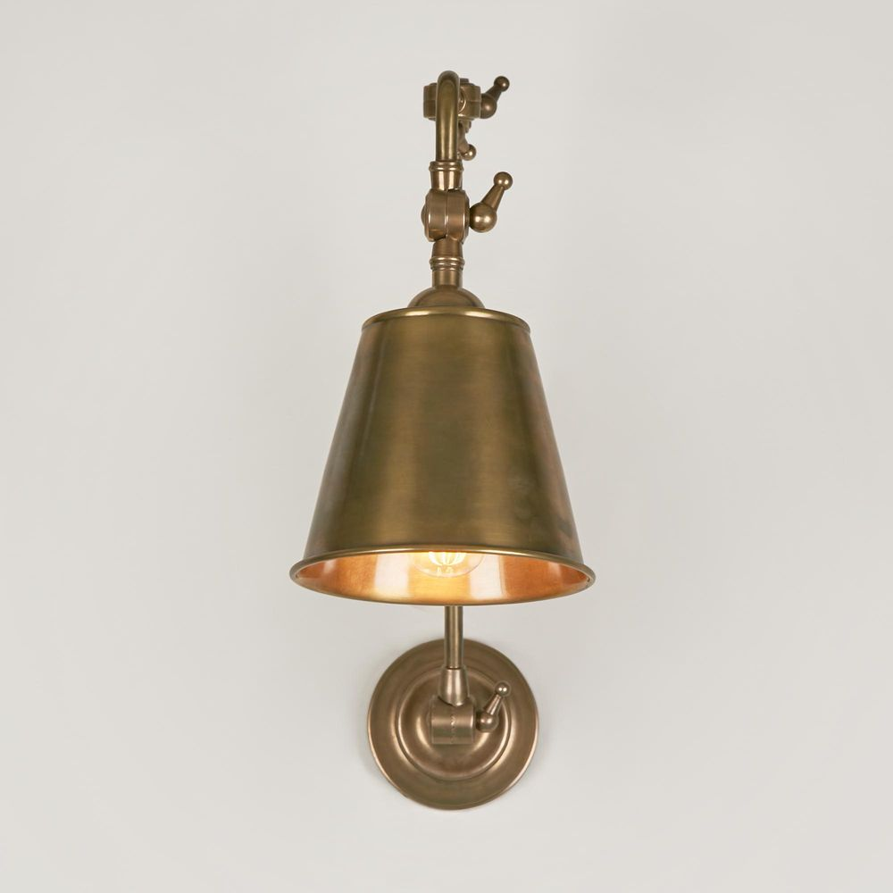 Cromwell Wall Light Brass (RRP $748) - Image 3