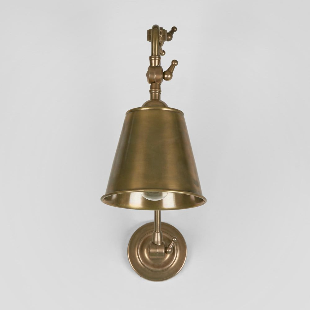 Cromwell Wall Light Brass (RRP $748) - Image 2