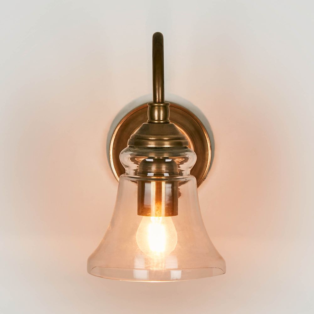 Plaza Wall Light Antique Brass (RRP $429) - Image 3