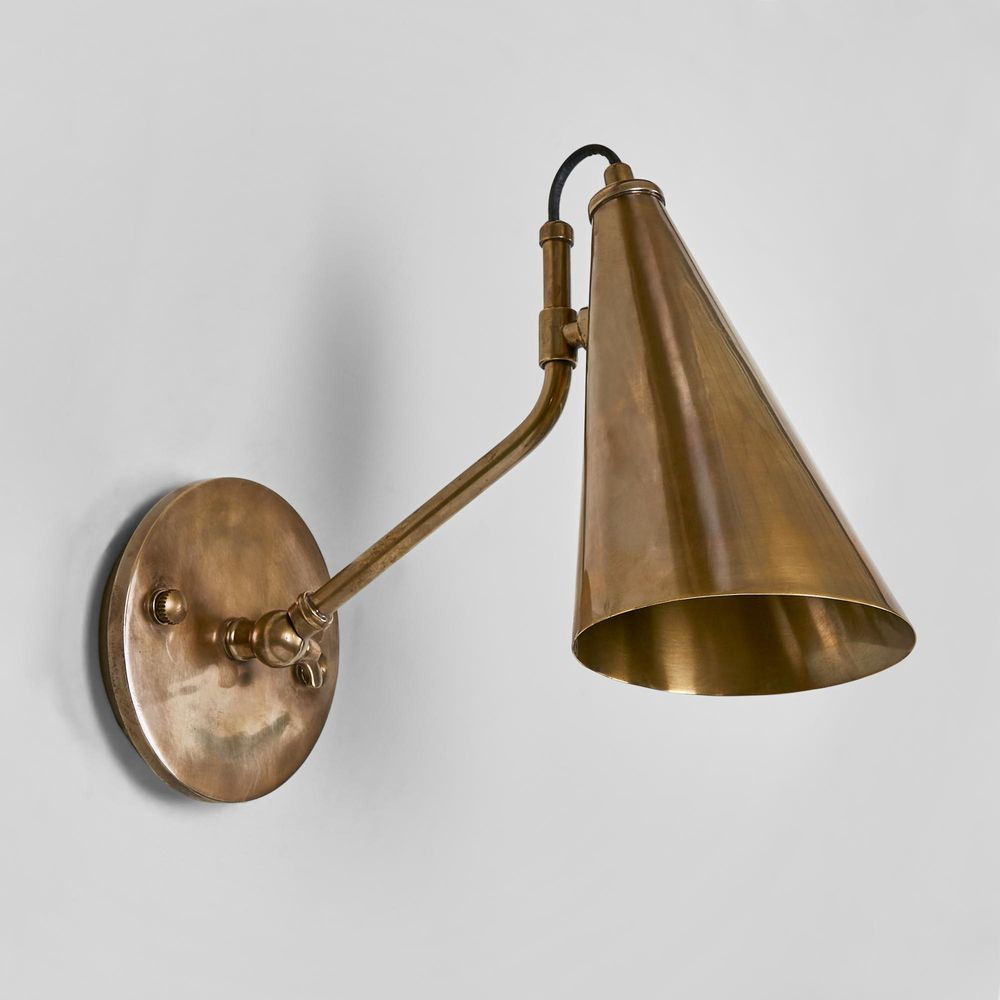 Cloudy Bay Wall Light Antique Brass (RRP $429) - Image 4