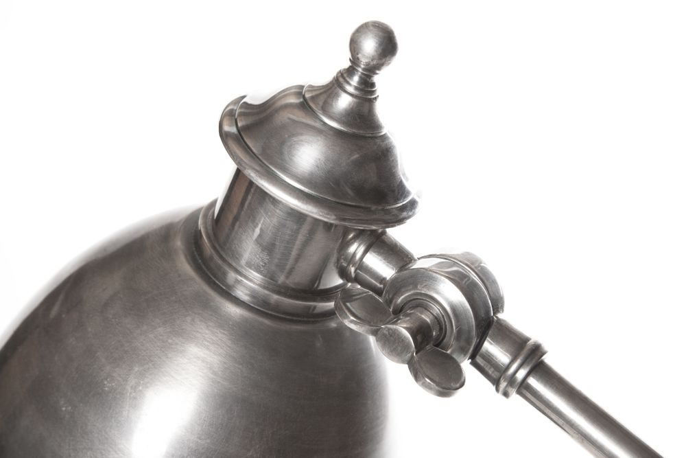 Vermont Desk Lamp Antique Silver (RRP $792) - Image 2