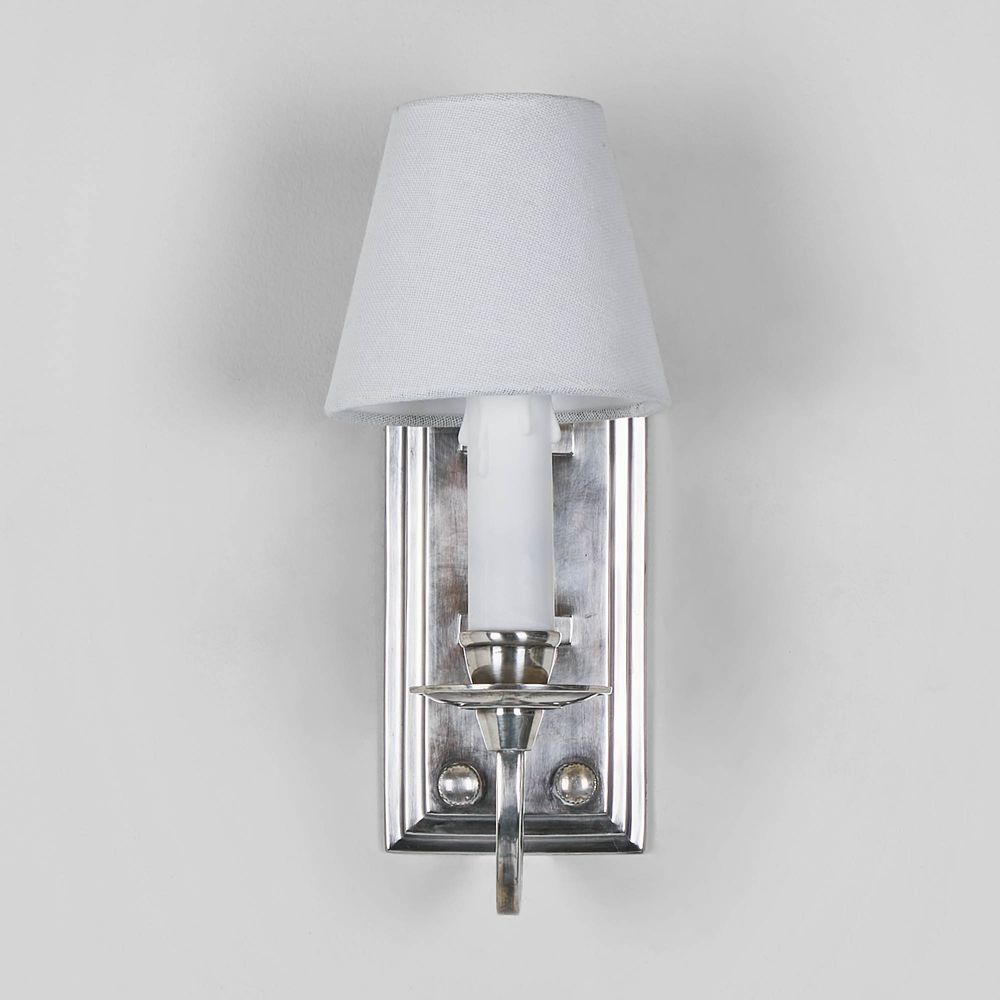 East Borne Wall Light Antique Silver (RRP $330) - Image 2