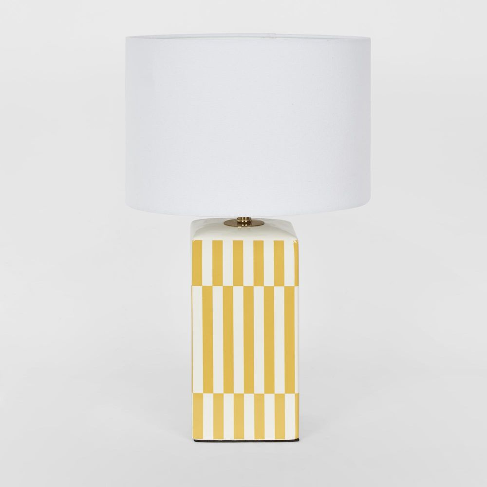 Parlour Yellow Table Lamp & Shade (RRP $187) - Image 3