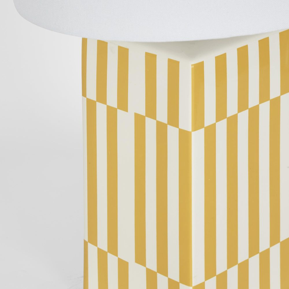 Parlour Yellow Table Lamp & Shade (RRP $187) - Image 2