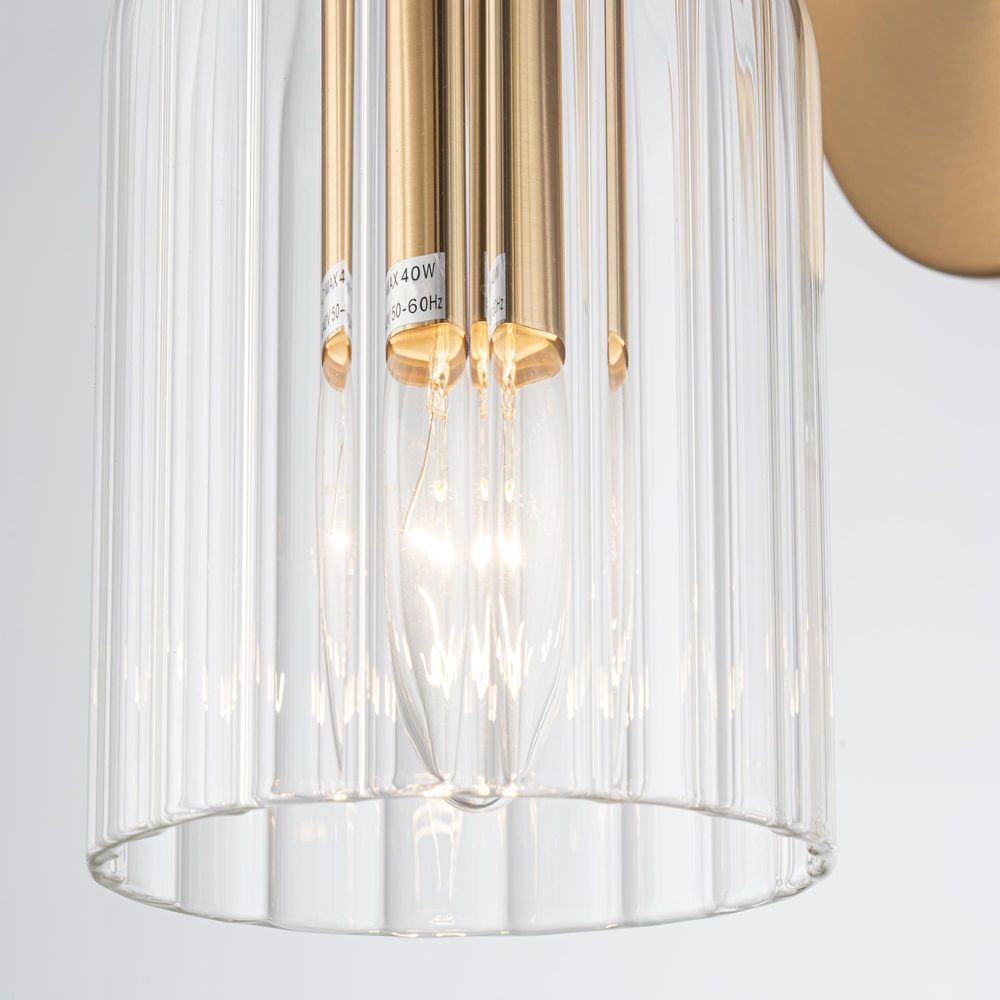 Hendricks Wall Light Antique Brass (RRP $330) - Image 2