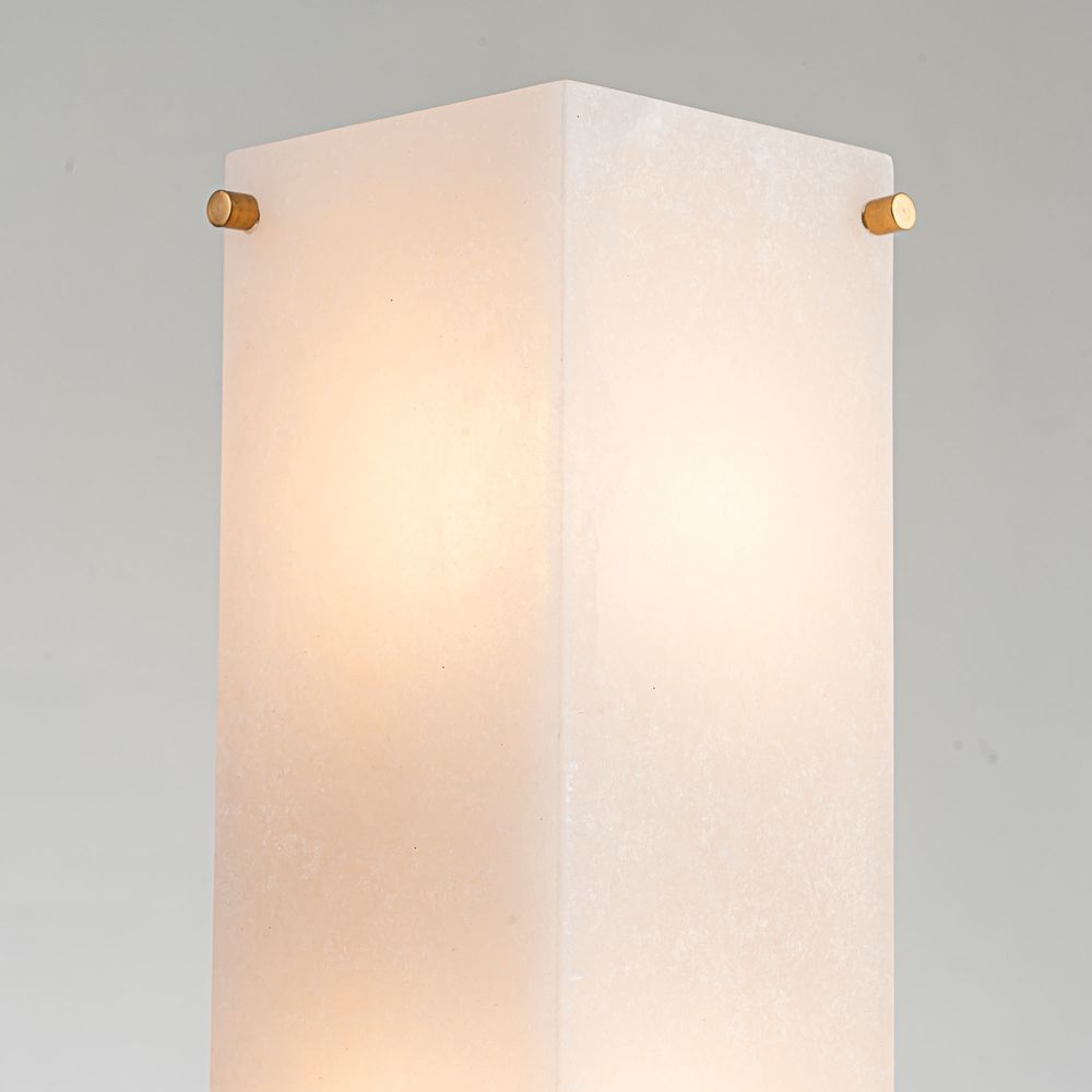 Tubular Alabaster Wall Light (RRP $550) - Image 4