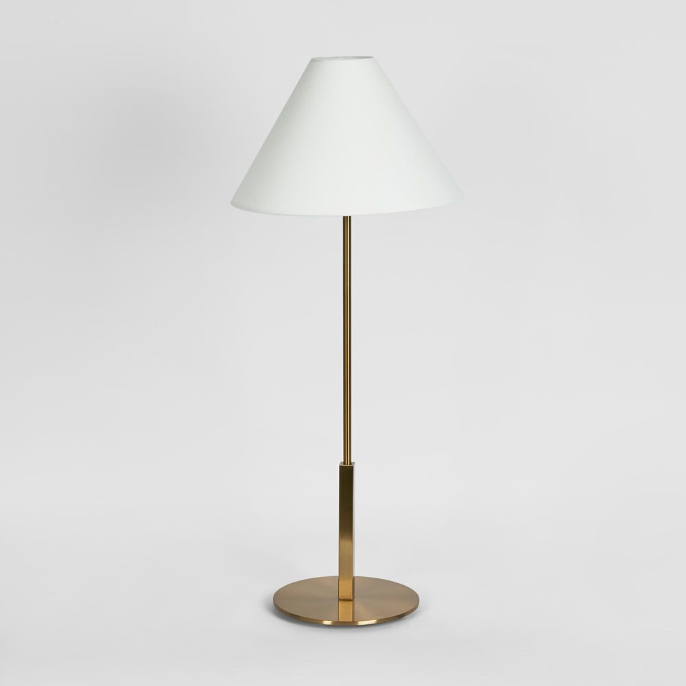 Alpine Table Lamp Antique Brass (RRP $429) - Image 2