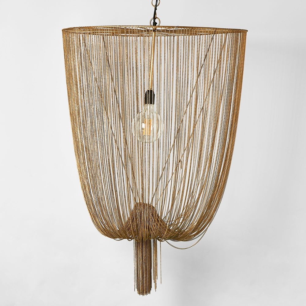 Manhattan Chain Pendant Large (RRP $704) - Image 3