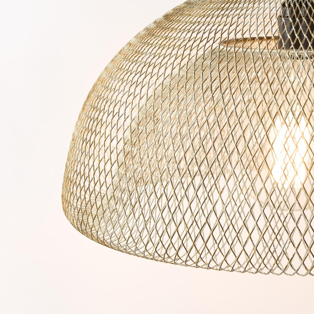 Valentino Ceiling Pendant Large Rustic (RRP $550) - Image 2