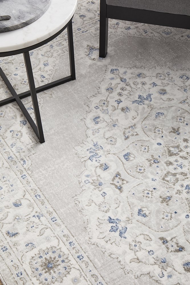 Emotion 77 Hamptons Style Indoor Rug Silver - Image 2