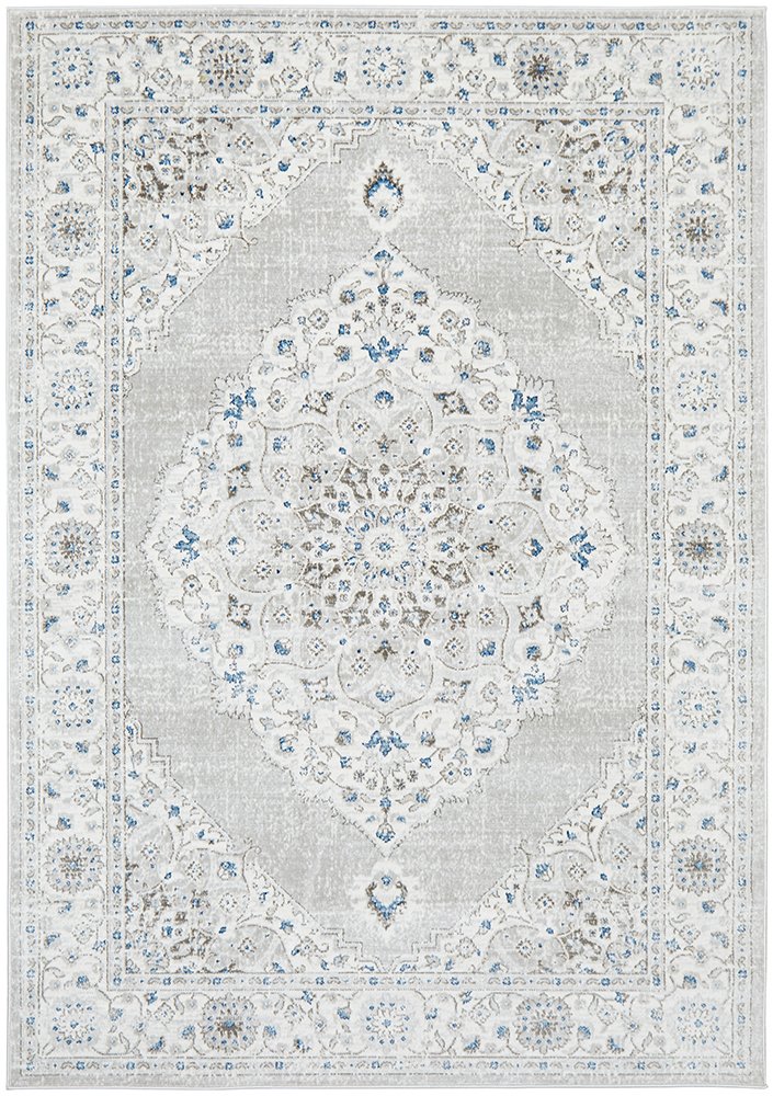 Emotion 77 Hamptons Style Indoor Rug Silver - Image 4