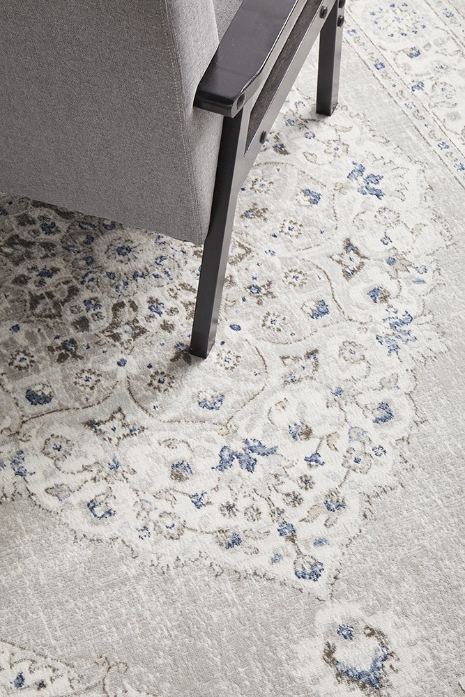 Emotion 77 Hamptons Style Indoor Rug Silver - Image 7