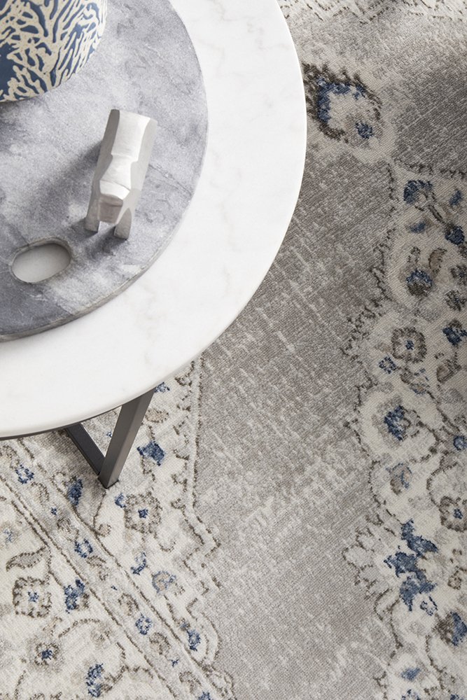Emotion 77 Hamptons Style Indoor Rug Silver - Image 8