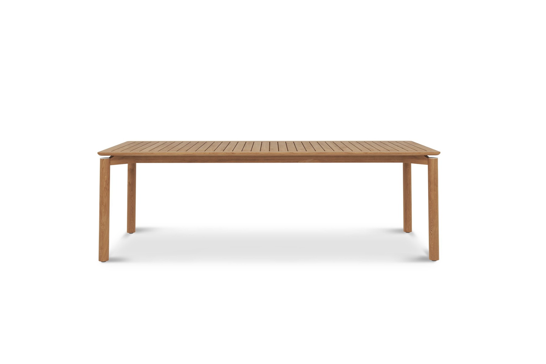 Esperance Solid Teak Outdoor Dining Table, L 240cm x W 100cm x H 76cm (RRP $4999) - Image 2