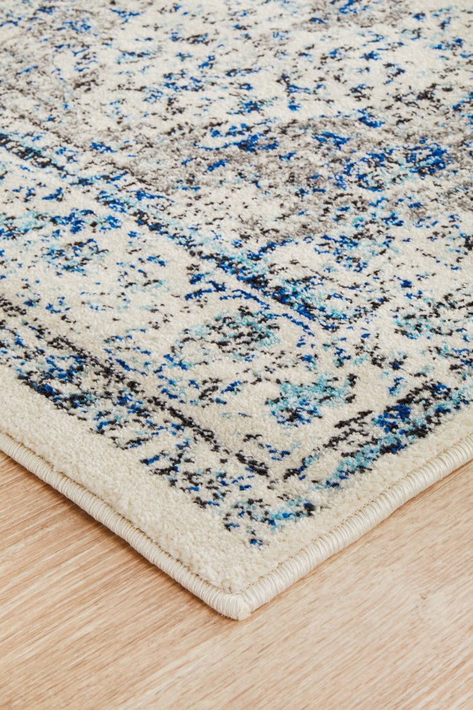 Evoke 251 Hamptons Style Indoor Rug White Runner - Image 5