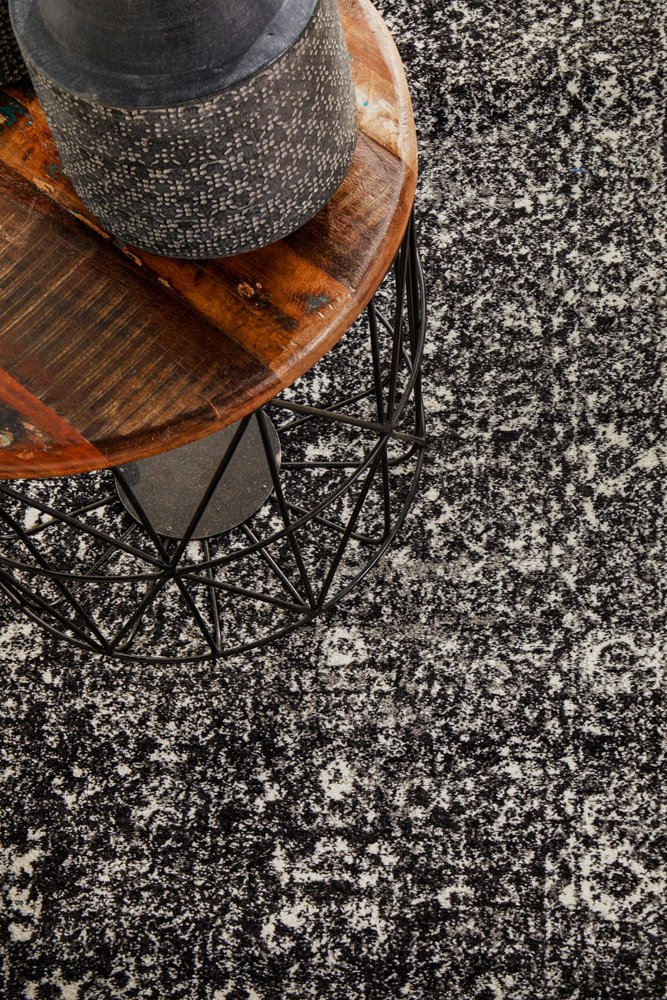 Evoke 252 Hamptons Style Indoor Rug Charcoal Runner - Image 8