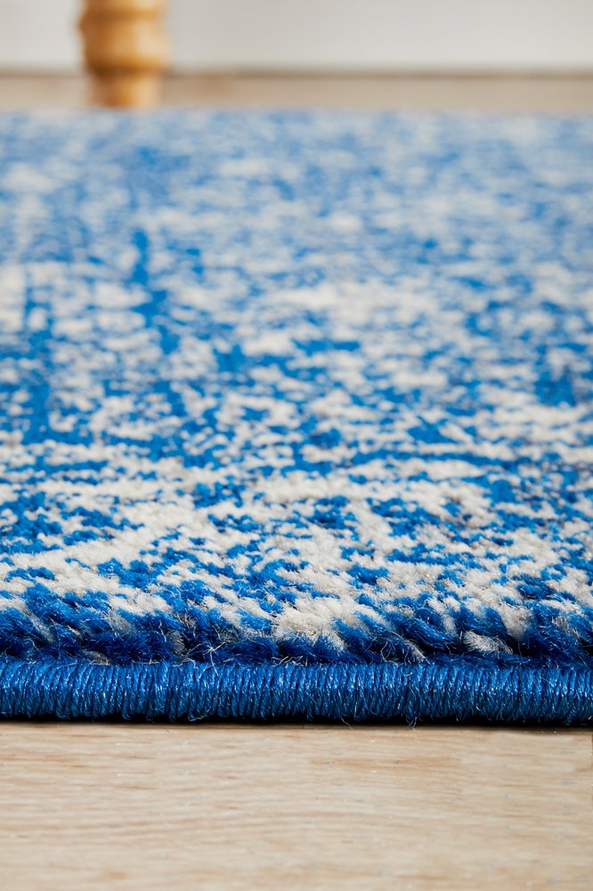 Evoke 252 Hamptons Style Indoor Rug Navy Runner - Image 7