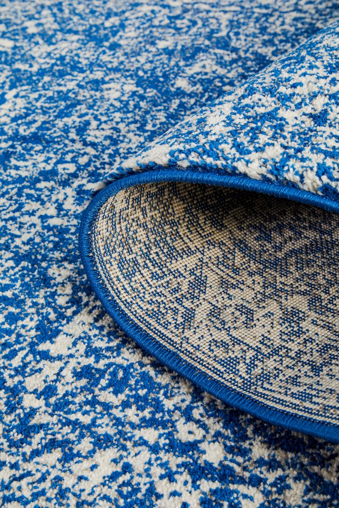 Evoke 252 Hamptons Style Indoor Rug Navy Runner - Image 9