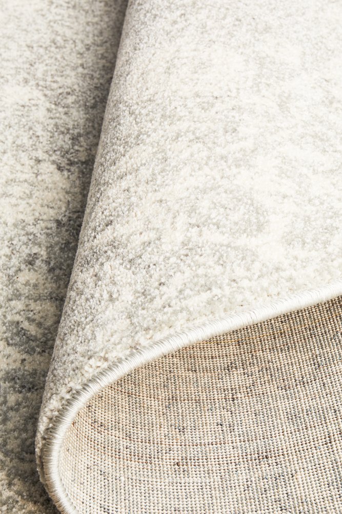Evoke 252 Hamptons Style Indoor Rug Silver Round - Image 9