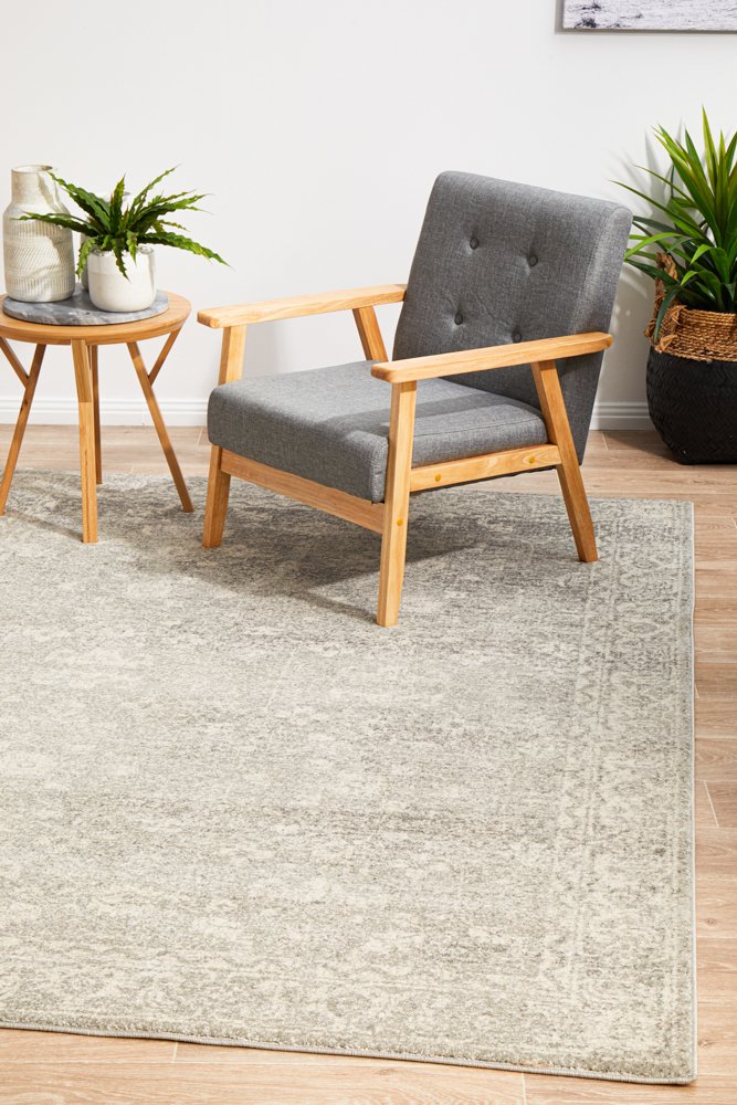 Evoke 252 Hamptons Style Indoor Rug Silver - Image 3