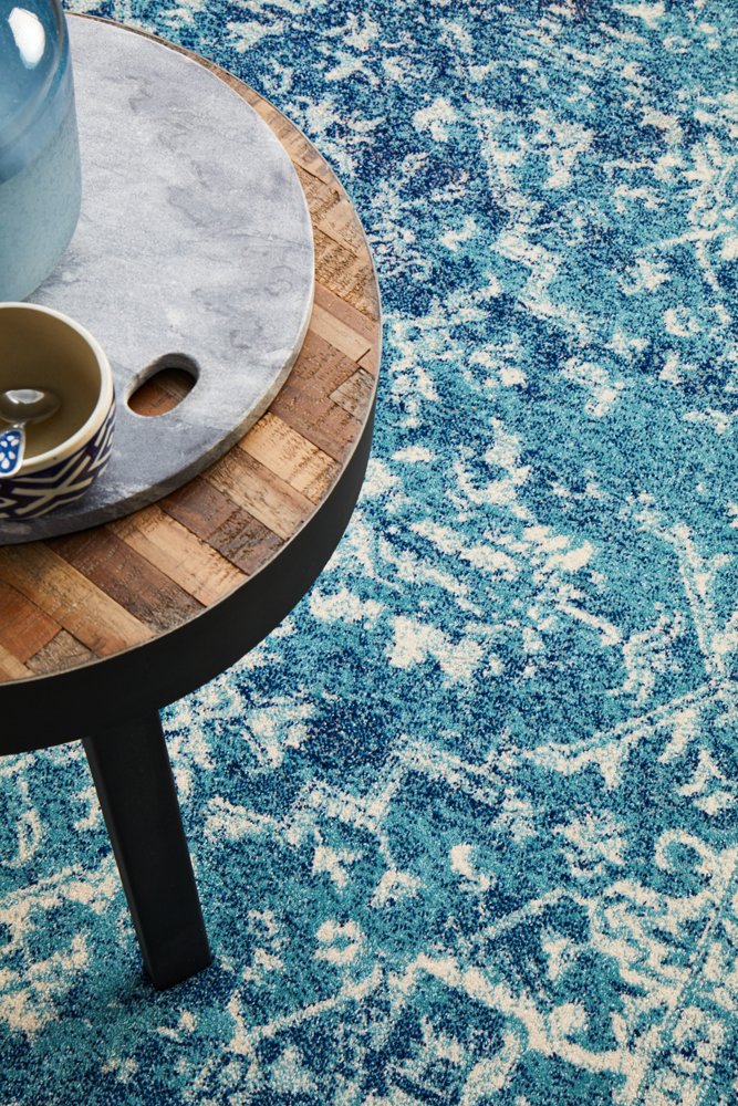 Evoke 253 Hamptons Style Indoor Rug Blue - Image 8