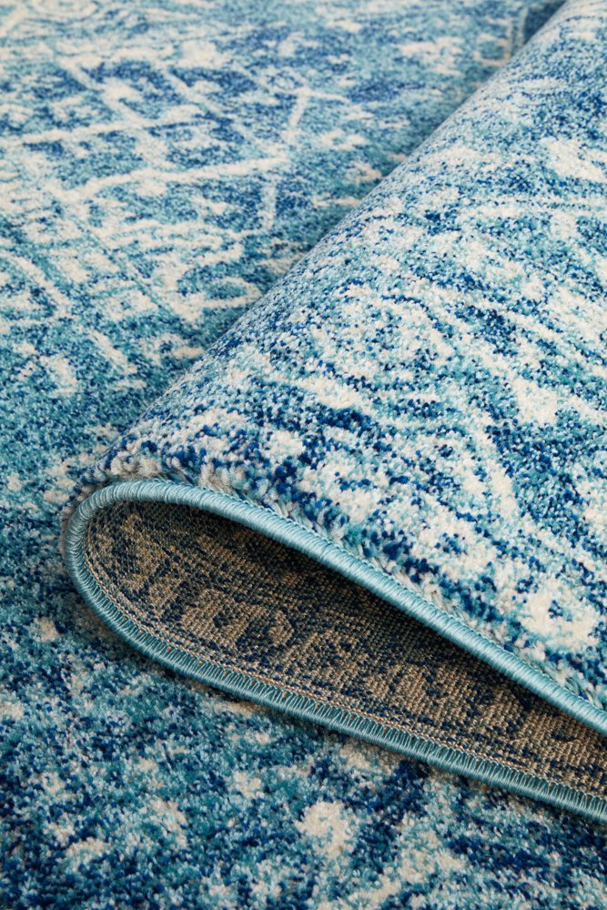 Evoke 253 Hamptons Style Indoor Rug Blue - Image 9