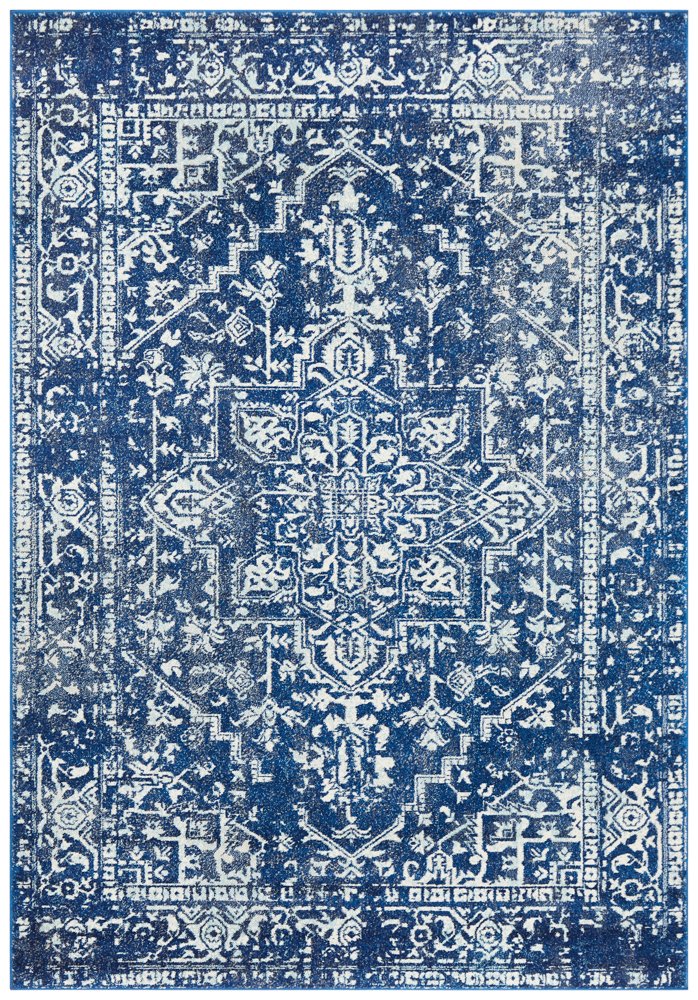 Evoke 253 Hamptons Style Indoor Rug Navy - Image 4