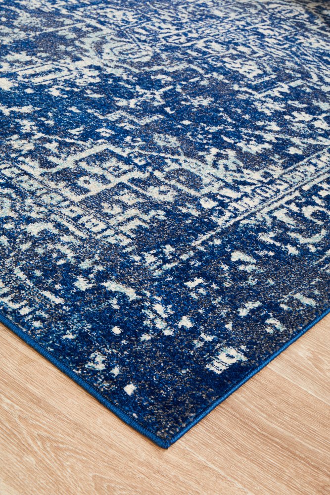 Evoke 253 Hamptons Style Indoor Rug Navy - Image 5