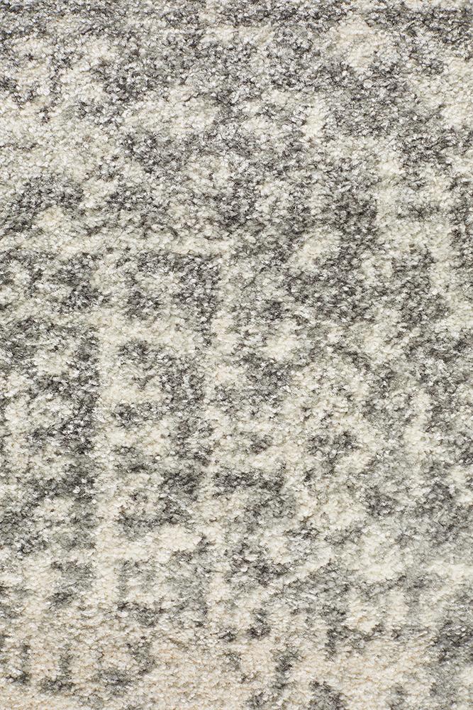 Evoke 253 Hamptons Style Indoor Rug White Silver Runner - Image 6