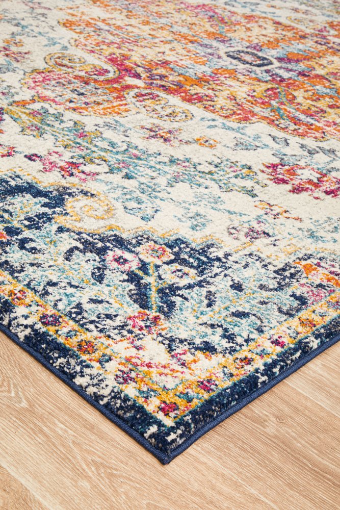 Evoke 254 Hamptons Style Indoor Rug White - Image 5