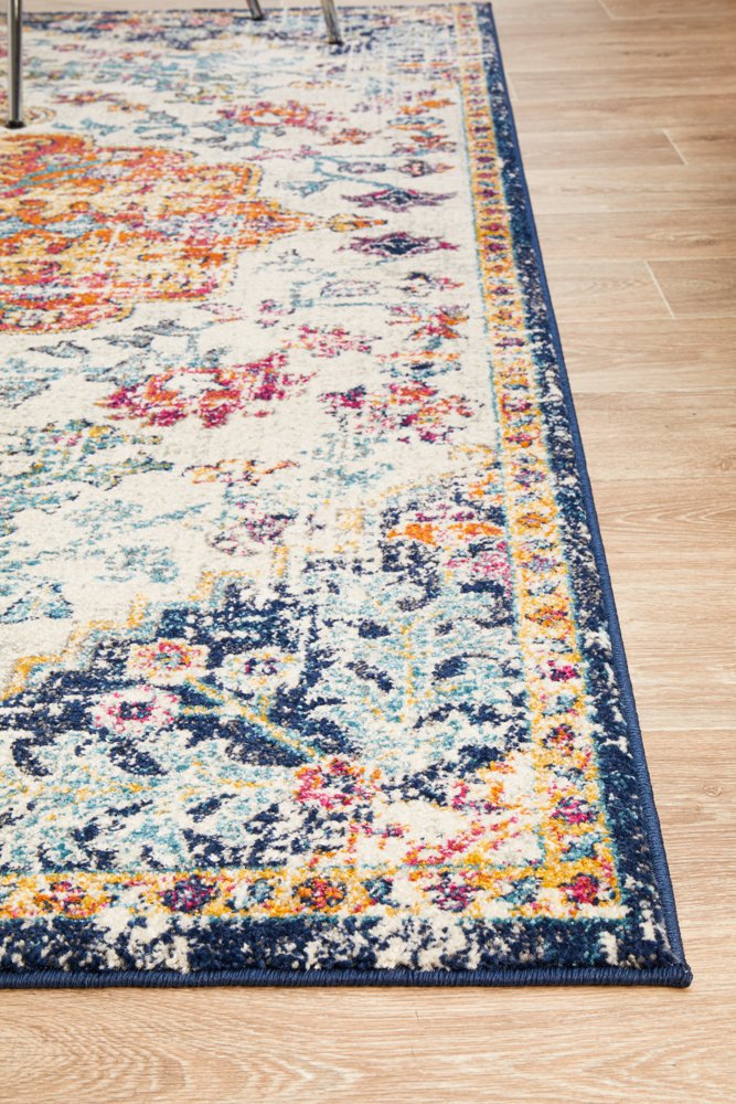 Evoke 254 Hamptons Style Indoor Rug White - Image 6