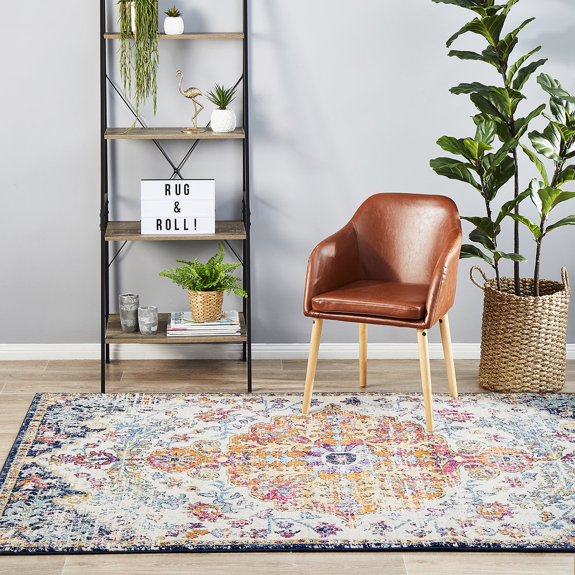 Evoke 254 Hamptons Style Indoor Rug White - Image 10