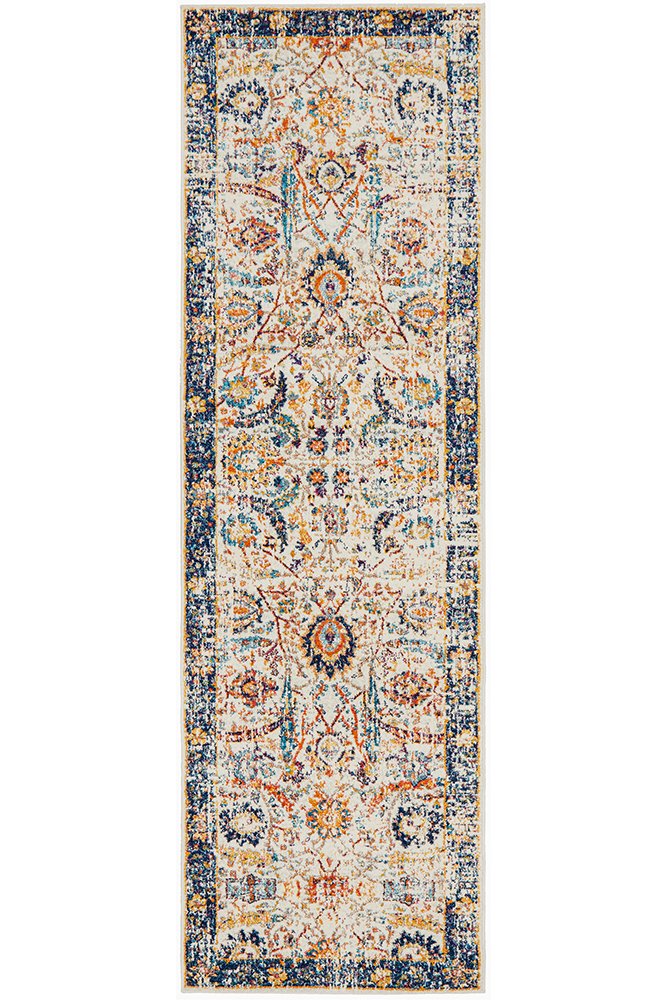 Evoke 255 Hamptons Style Indoor Rug Ivory Runner - Image 4