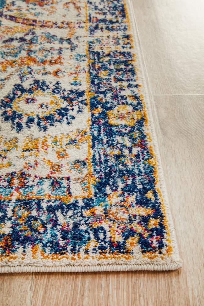 Evoke 255 Hamptons Style Indoor Rug Ivory Runner - Image 6