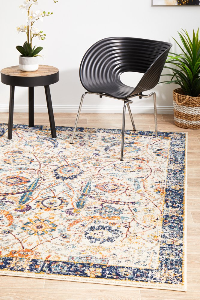 Evoke 255 Hamptons Style Indoor Rug Ivory - Image 3