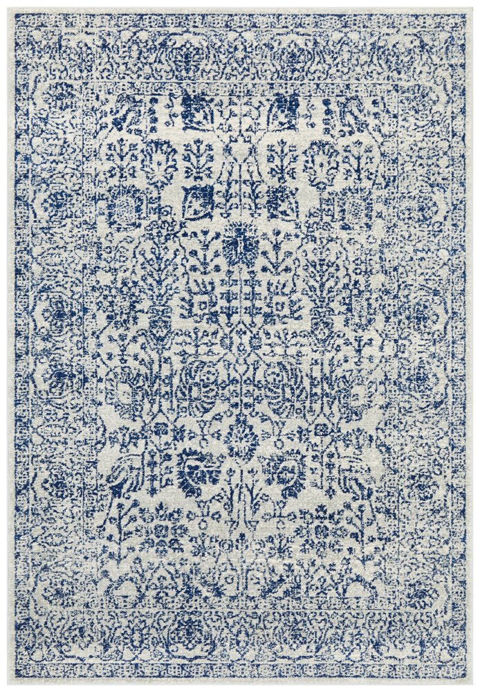 Evoke 256 Hamptons Style Indoor Rug Blue - Image 4