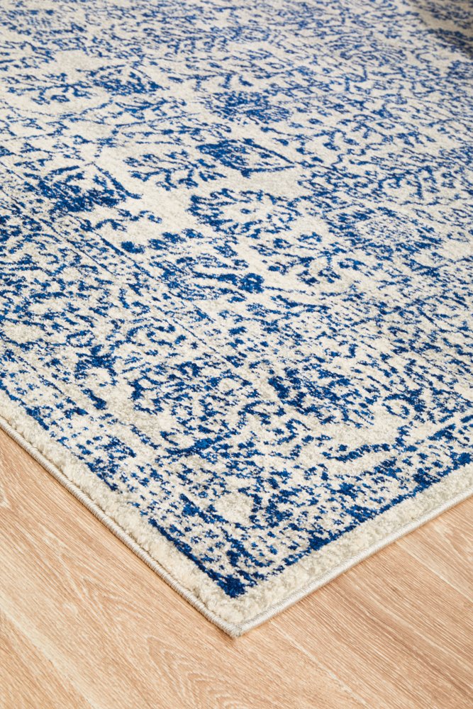 Evoke 256 Hamptons Style Indoor Rug Blue - Image 5