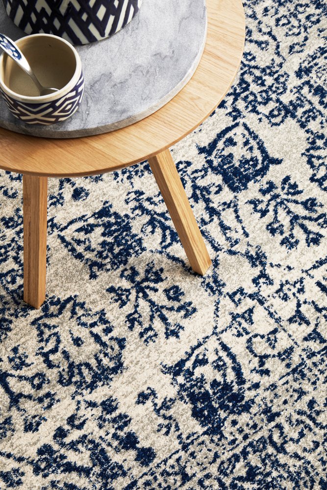Evoke 256 Hamptons Style Indoor Rug Blue - Image 8